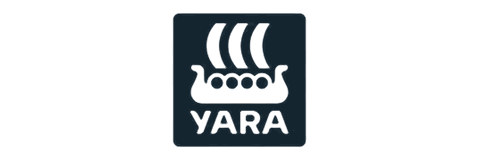 Logotipo da Yara, cliente da EHK Engenharia