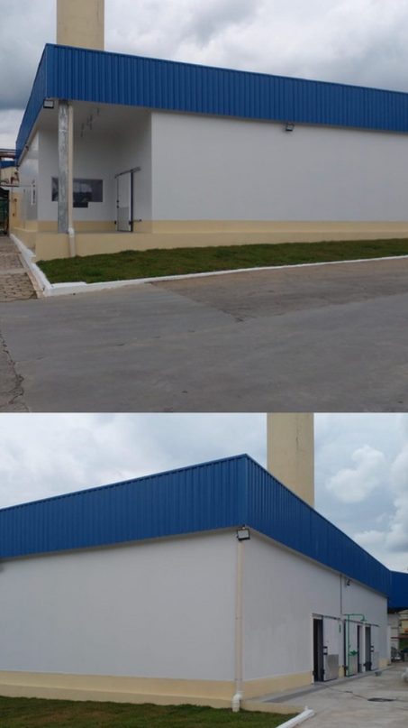 Estruturas metálicas, foto 3. Obra executada pela EHK Engenharia