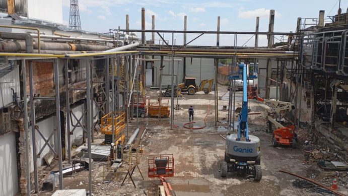 BRF Carambeí, foto 4. Obra executada pela EHK Engenharia