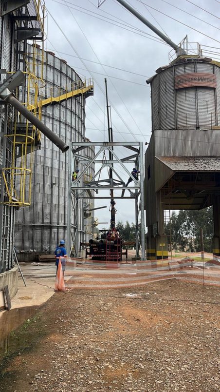 Frísia Tibagi, foto 1. Obra executada pela EHK Engenharia