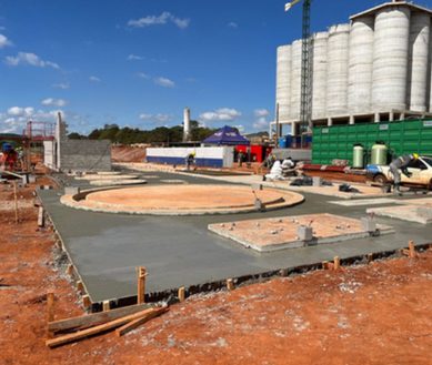 Maltaria Campos Gerais, foto 1. Obra executada pela EHK Engenharia