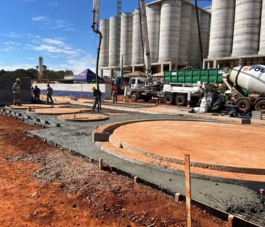 Maltaria Campos Gerais, foto 3. Obra executada pela EHK Engenharia