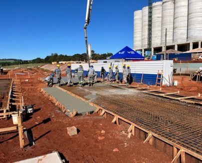 Maltaria Campos Gerais, foto 6. Obra executada pela EHK Engenharia